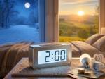  Changement d’heure : réveil matin heure d’hiver / heure d’été (Crédit : Alex.I)