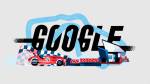 Doodle du circuit de Silverstone au Royaume-Uni (Crédit : Doodle Google)