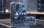 Un concept de PS6 transparente et futuriste (Crédit : Alex.I)