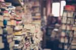 La diversité dans un empilement de livres dans une librairie (Crédit : EliFrancis)