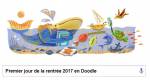 Doodle, Google, rentrée classes 2017