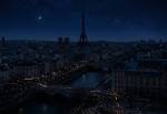 Paris plongé dans le noir pour Earth Hour 2026 (Crédit : Alex.I)