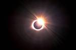 Éclipse solaire prise en photo avec un Nikon D3300 (Crédit : Justin Dickey)