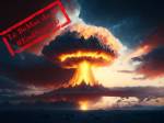 Illustration d’une explosion nucléaire ( AI et Photoshop )