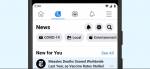 Présentation Facebook News UK sur Smartphone