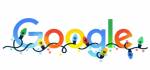 Doodle lumineux fêtes de fin d’année 2023 sur Google