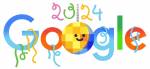 Jour de l’An 2024 : Google vous souhaite une bonne année 2024 en Doodle