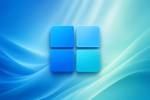 Logo de Windows 11 sur un fond bleu (Crédit : Alex.I)