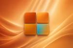 Logo de Windows 11 sur un fond automnal (Crédit : Alex.I)
