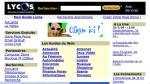 Page de démarrage Lycos.fr en 1999 et son Va chercher ! (Crédit : capture Web Archive)