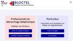 Page d’accueil du service Bloctel du gouvernement (Crédit : capture bloctel.gouv.fr)
