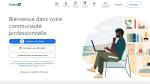 La page d’accueil du réseau professionnel (Crédit : capture LinkedIn)