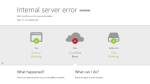 Internal server error Error code 500 : message de Cloudflare