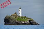Le phare de Godrevy dans le comté de Cornouailles (Crédit : xiSerge)
