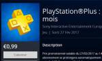 Abonnement PlayStation Plus à 0,99 €