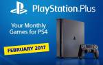 PlayStation Plus - Jeux PS4 Février 2017