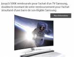 Offre -500 € Samsung TV LED