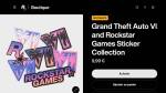 Page du sticker collection Grand Theft Auto VI (Crédit : capture Rockstar Games)