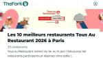 Page de recherche TheFork Tous au Restaurant 2026 (Crédit : capture TheFork)