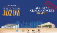 Affiche de la Journée internationale du jazz (Crédit : Etihadarena.ae)
