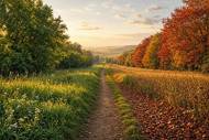 La rencontre de l’automne et de l’été dans la campagne ( Crédit Alex.I )