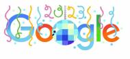 Google vous souhaite un bon réveillon 2023 ! #GoogleDoodle