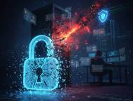 Un cadenas de sécurité cassé sur Internet (Crédit : Alex.I)