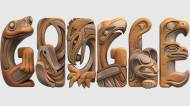 Célébration des totems avec un Doodle sur Google (Crédit : Alano Edzerza)