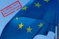 Bannière européenne : le drapeau de l’Europe (Crédit : NoName_13)