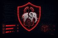 Logo PHP critiques php2shell dans PHP avec alerte rouge (Crédit : Alex.I)