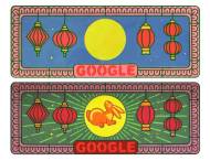 Doodle de la Fête de la mi-automne 2025 (Crédit : Google)