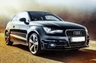 Des feux de circulation diurnes sur une Audi (Crédit : Jarmoluk)