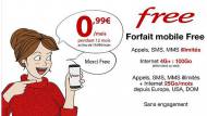 Offre Vente-privée Free Mobile 0,99 €