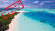 Journée internationale des tropiques : plage des Maldives