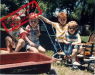 Journée nationale des cousins et cousines : des cousins en train de jouer