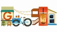 Doodle qui célèbre le Kopi Susu Gula Aren indonésien (Crédit : Doodle Google)