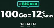 « Le Big Red » RED by SFR 100 Go à 12 € sans engagement