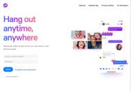 Page de téléchargement Messenger pour desktop (Crédit : capture Meta)