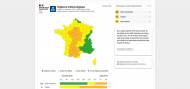 Météo France carte alerte orange 32 départements