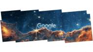 Le Doodle sur la nébuleuse de la Carène (Crédit : Google)