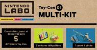 Présentation produit du Multi-Kit Nintendo Labo en France