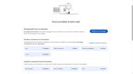 Page de surveillance Dark Web de son compte Google (Crédit : capture Google)