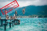 Journée mondiale de prévention de la noyade : baigneurs au bord de l’eau