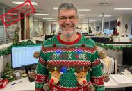 Des rennes sur un pull moche de Noël (Crédit : Alex.I / C.Thierry)