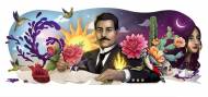 Le Doodle du poète mexicain Ramón López Velarde sur Google