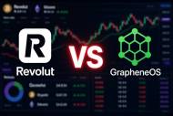 Logo Revolut VS logo GrapheneOS (Crédit : Alex.I)