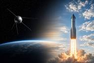 La révolution des fusées de Spoutnik à la mégafusée Starship de SpaceX (Crédit : Alex.I)
