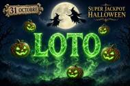 Super jackpot d’Halloween ce 31 octobre avec sorcières et citrouilles (Crédit : Alex.I)