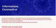 Information Coronavirus Gouverment.fr 