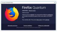Interface mise à jour Firefox 58